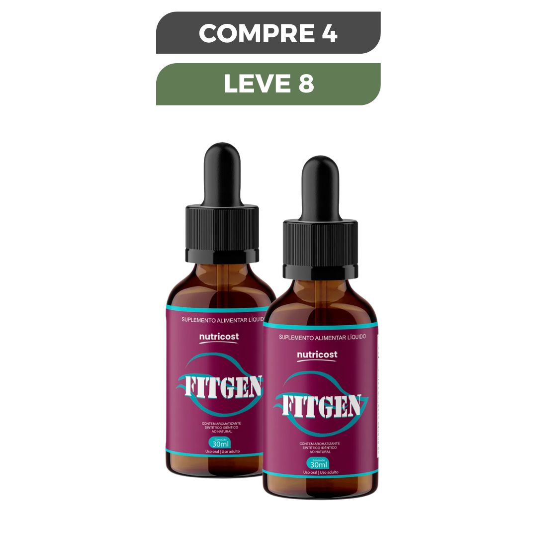 Fitgen 30ml - Auxílio Na Perda De Peso e Emagrecimento Eficaz