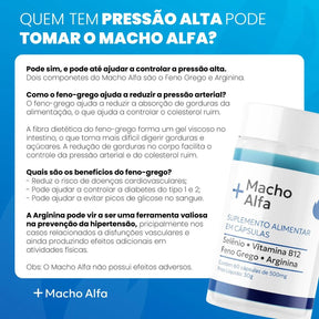 Macho Alfa - Potência Masculina e Desempenho