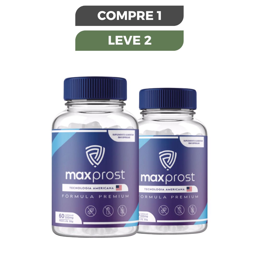 MaxProst - Mais Conforto, Energia e Confiança para Homens