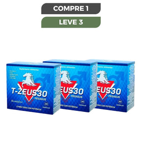 T-Zeus30 - Energia e Vitalidade Masculina + Frete Grátis