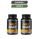 Max Power 60 Caps - Para Desempenho Masculino - Promoção Oficial