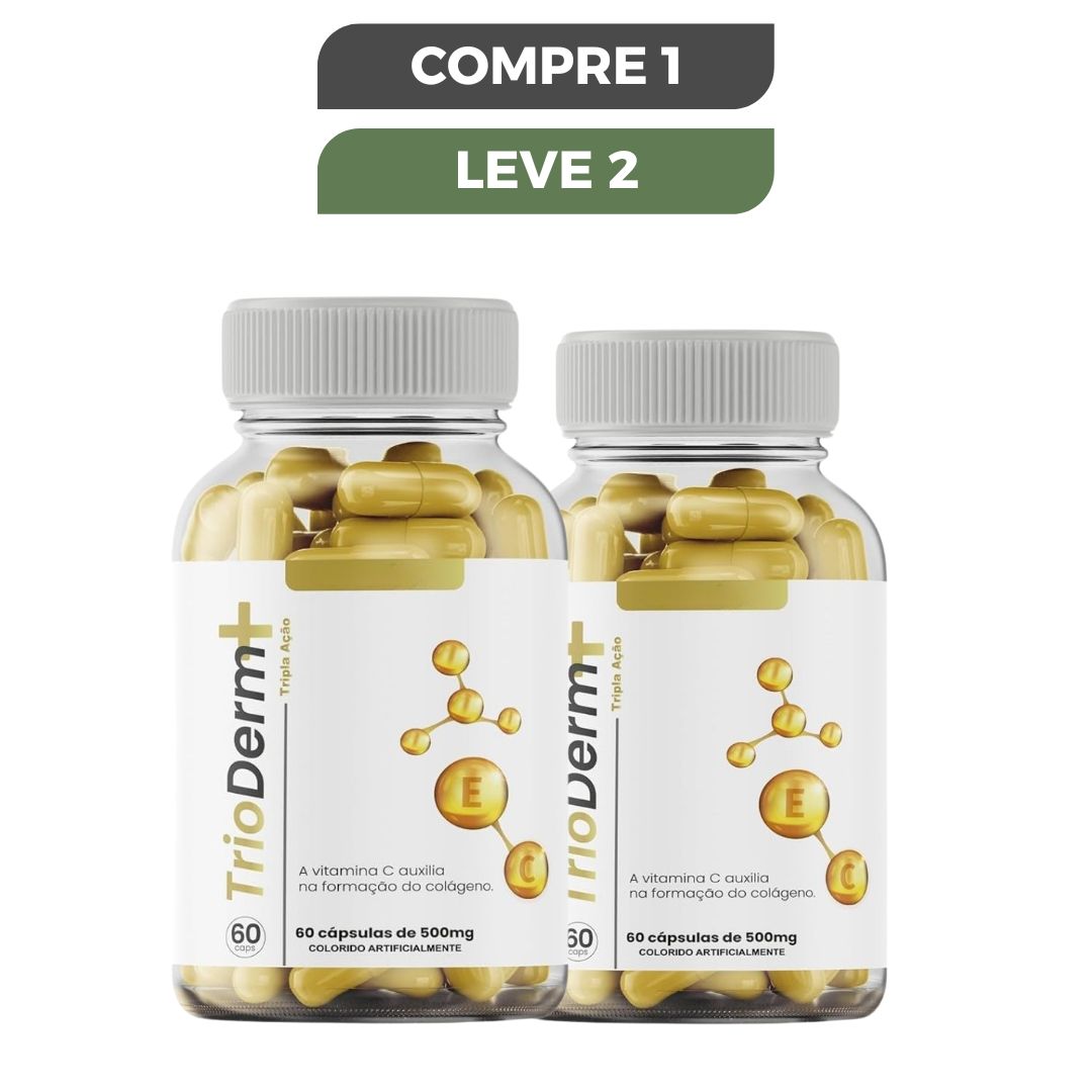 Trioderm+ - Pele Mais Uniforme e Jovem
