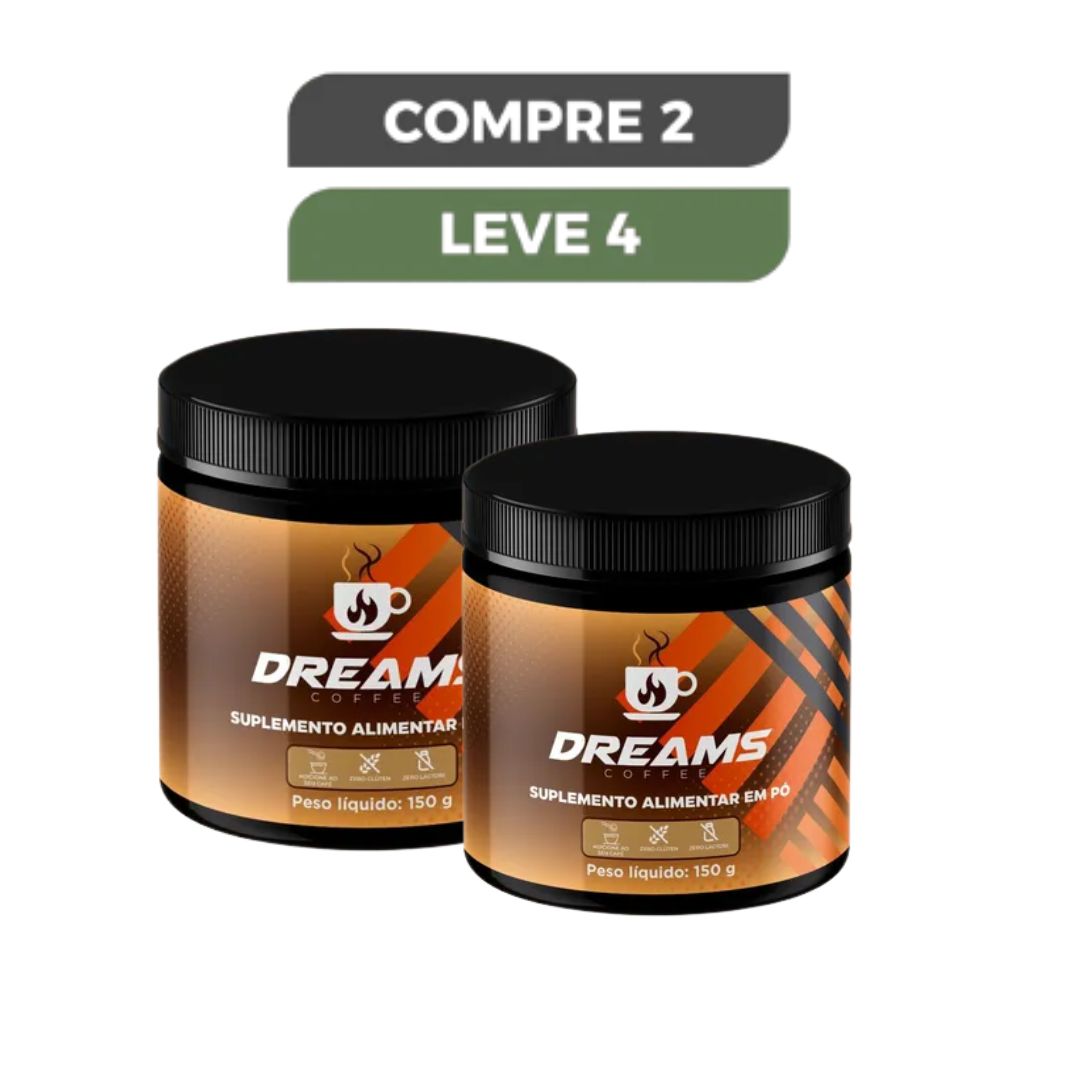 Dreams Coffee – Café Funcional Premium com Energia e Foco