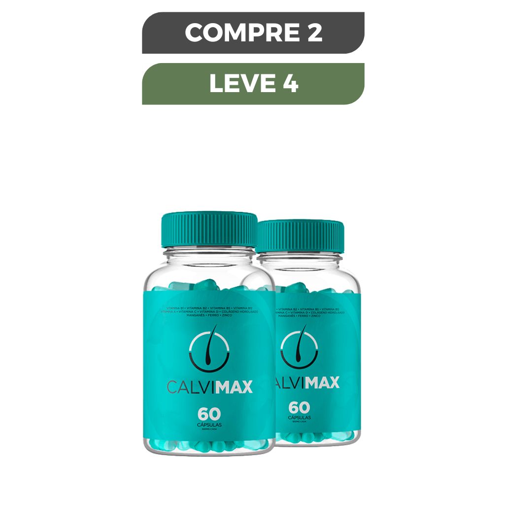 Calvimax - Ativador Capilar para Homens que Querem Recuperar Seus Cabelos