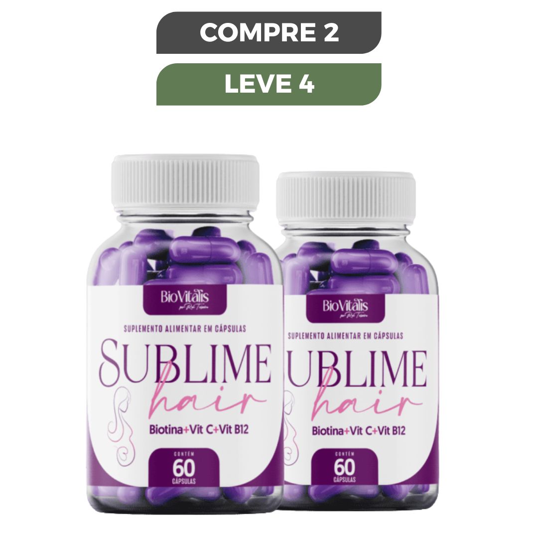 Sublime Hair - Fortalecimento dos Cabelos e Beleza Natural