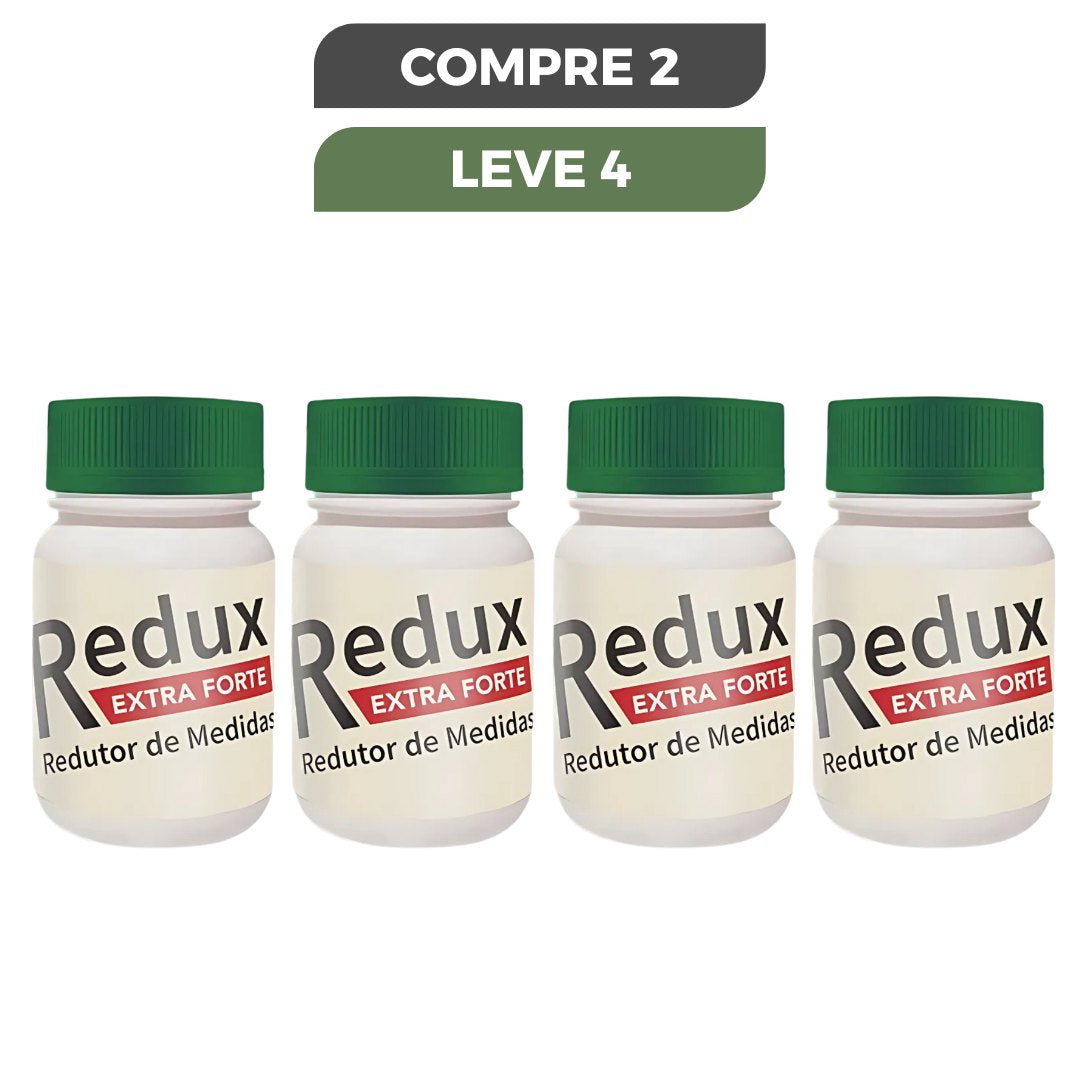 Redux Extra Forte 30 Caps - Aliado No Emagrecimento - Promoção Oficial