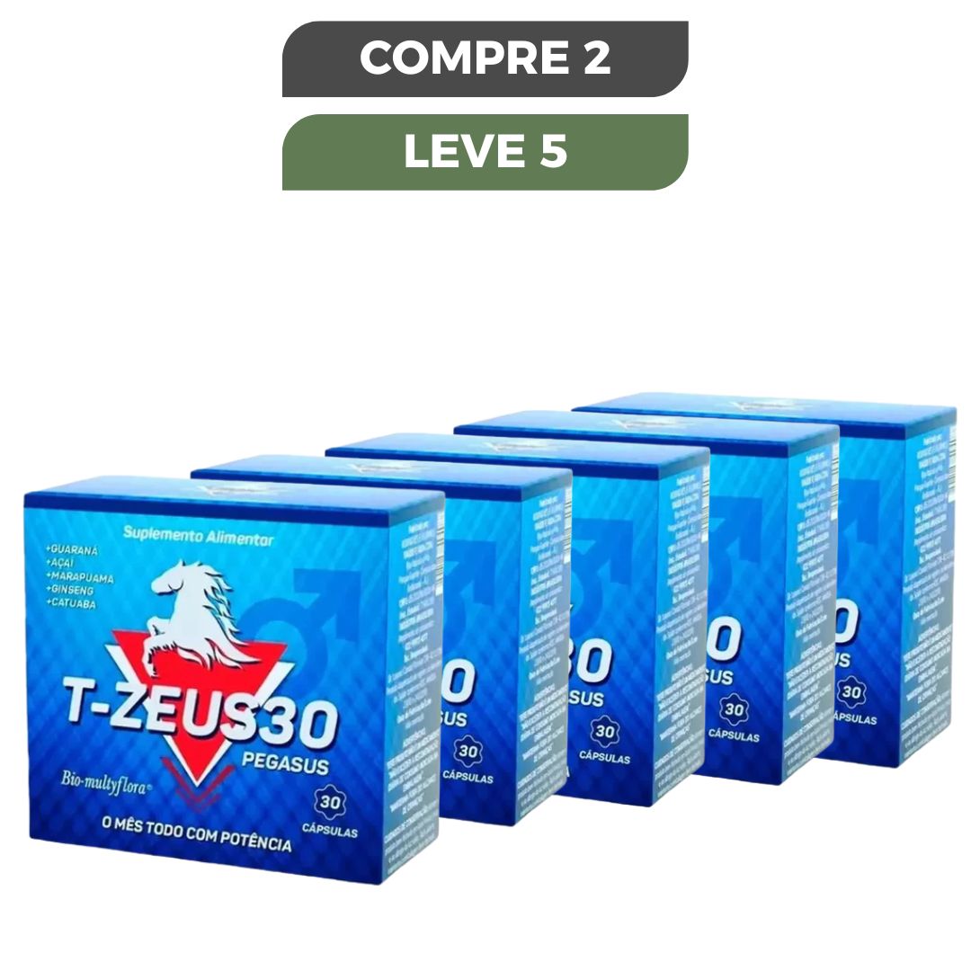 T-Zeus30 - Energia e Vitalidade Masculina + Frete Grátis
