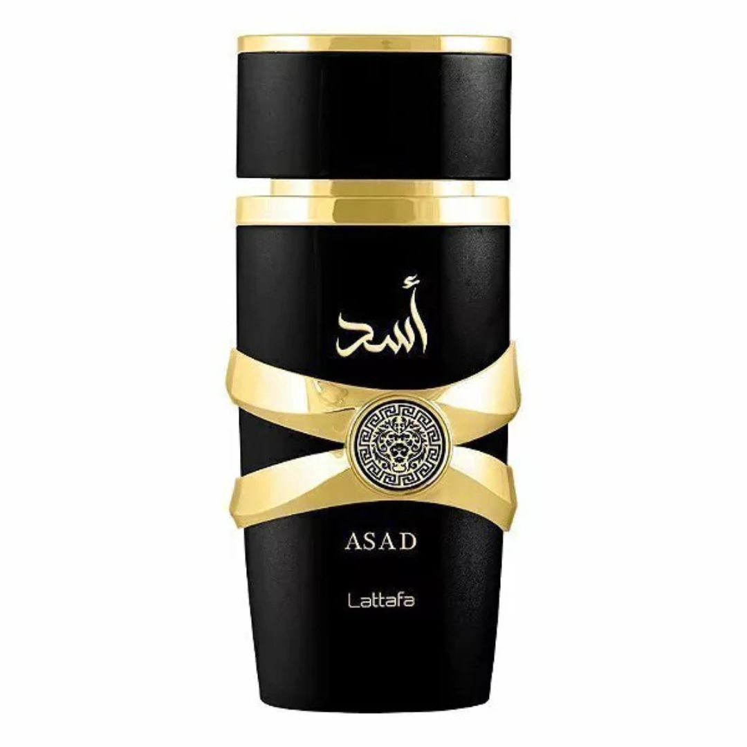 Asad Lattafa Eau de Parfum - Perfume Masculino 100ml + Brindes Exclusivos