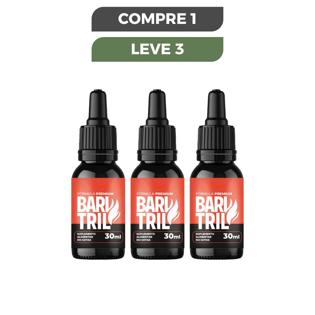 Baritril 30ml - Emagreça Naturalmente - Promoção Oficial