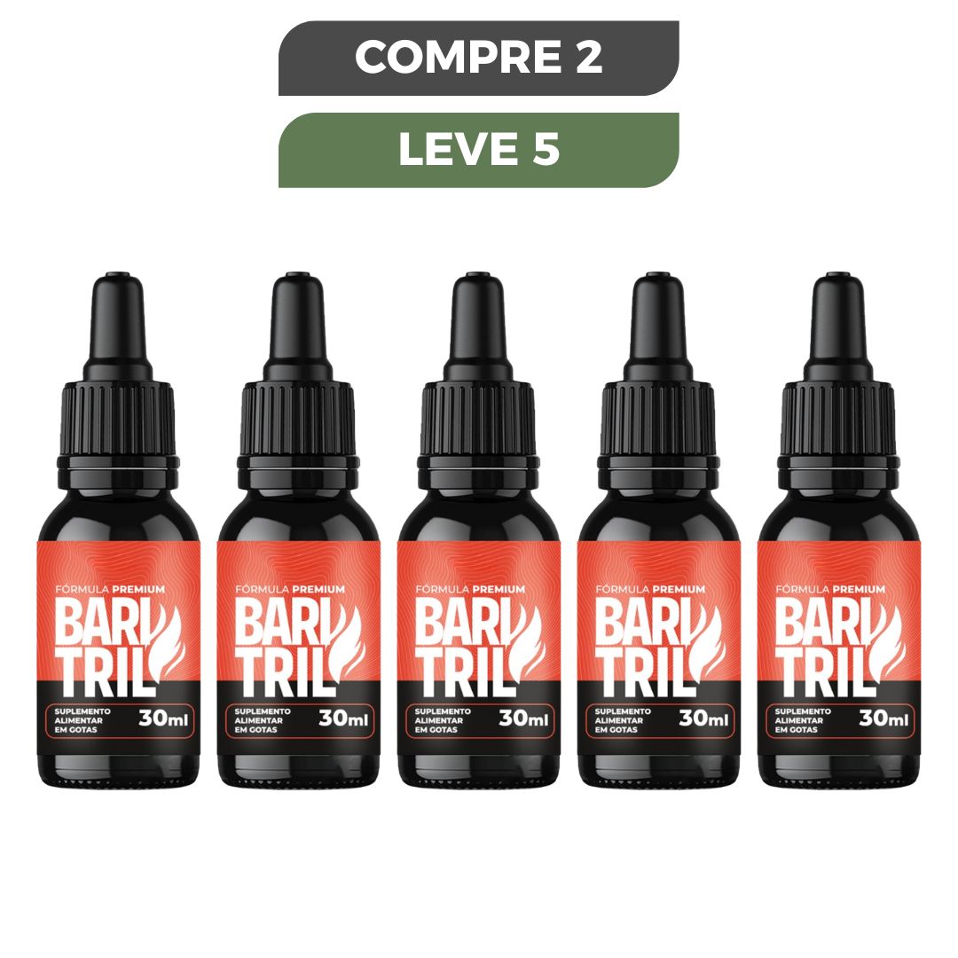 Baritril 30ml - Emagreça Naturalmente - Promoção Oficial