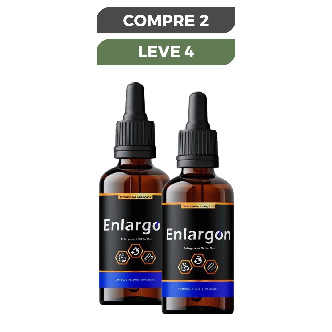 Enlargon 30ml - Desempenho e Performance Masculina