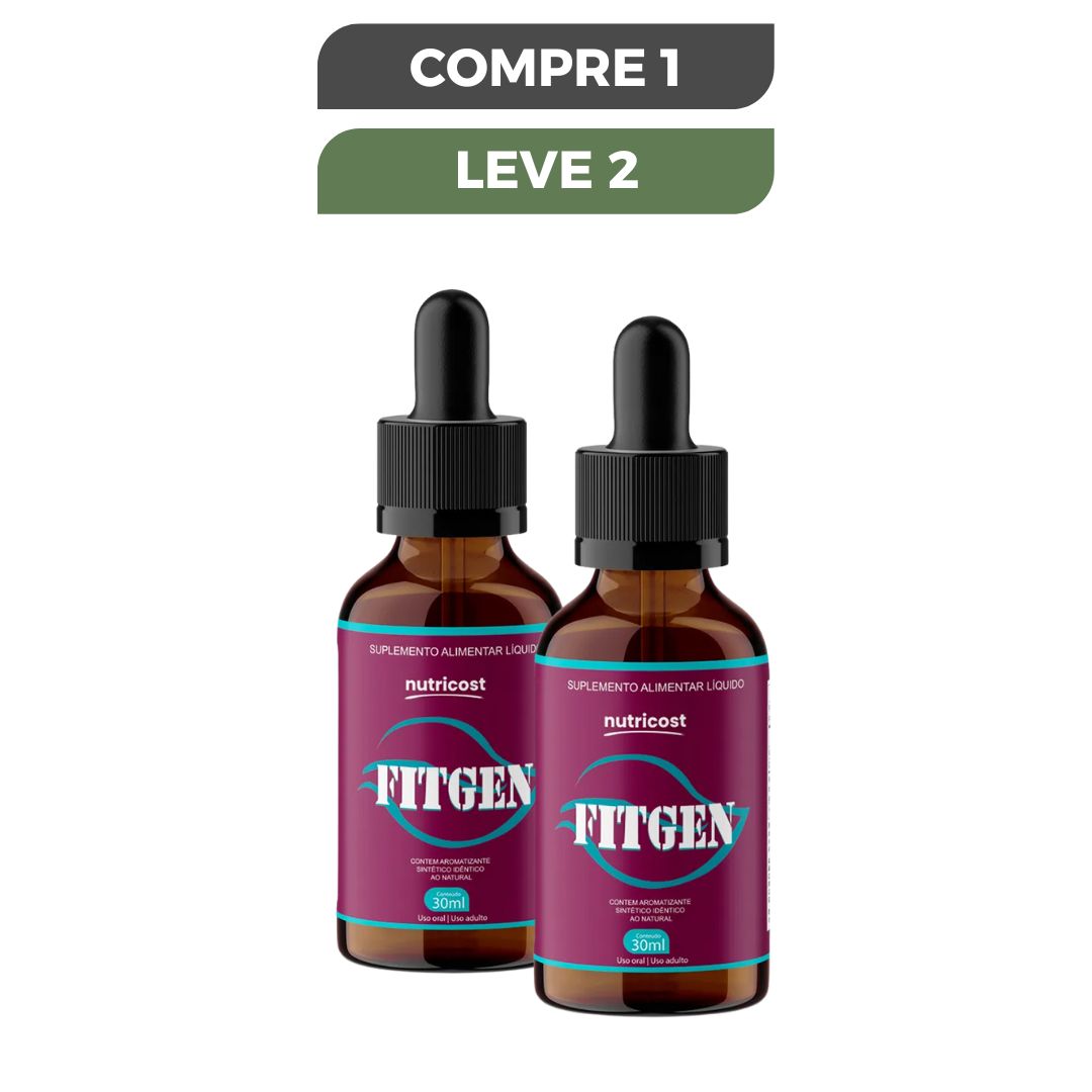 Fitgen 30ml - Auxílio Na Perda De Peso e Emagrecimento Eficaz