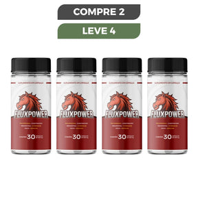 FluxPower 30 Cápsulas - Mais Performance e Desempenho - Promoção Oficial