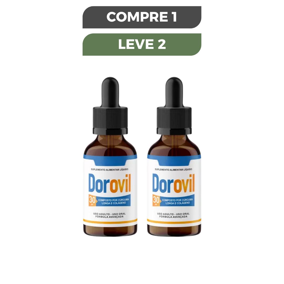 Dorovil 30ml - Alívio Natural Das Dores - Promoção Oficial