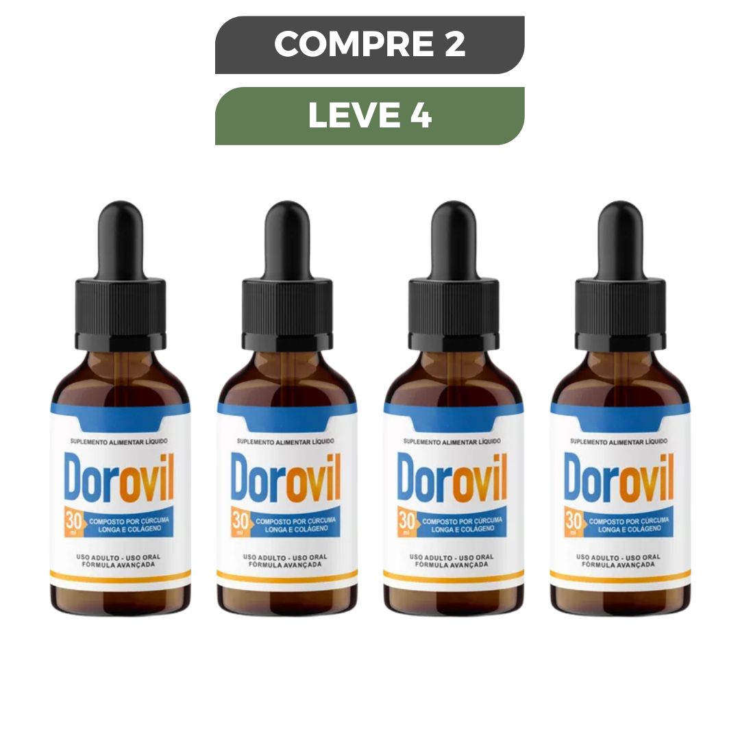 Dorovil 30ml - Alívio Natural Das Dores - Promoção Oficial