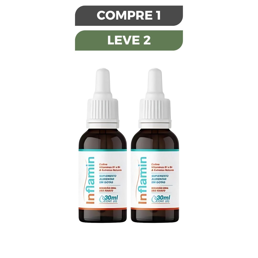 Inflamin 30ml - Alívio Natural Para Refluxo e Azia - Promoção Oficial
