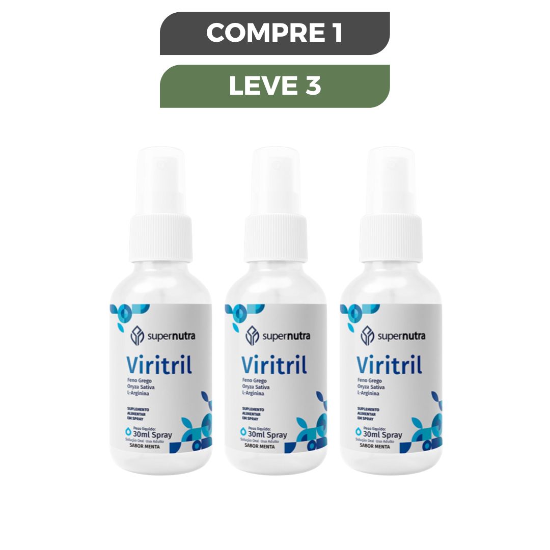 Viritril Spray 30ml - Vitalidade Masculina - Promoção Oficial